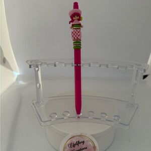 Pink Doll Topper Pen for Kids